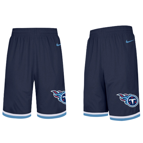 Men's Tennessee Titans 2019 Navy Knit Performance Shorts